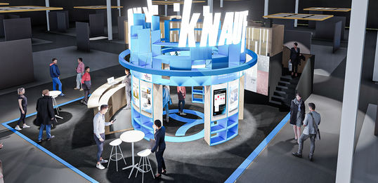 Design d'un Stand Knauf pour Batimat 2022