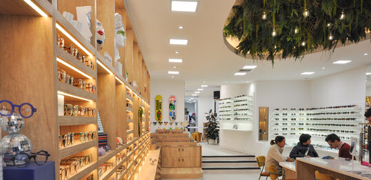 Codesign pour la rénovation d'un magasin d'optique