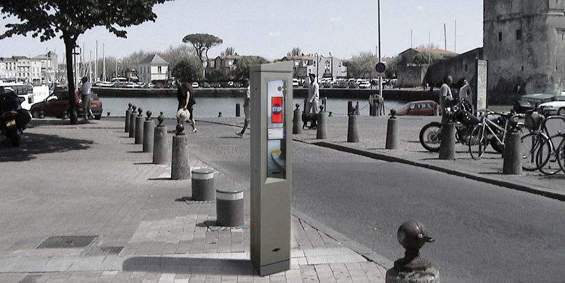 Eco conception de Sésame, un totem d'accès pour Aximum