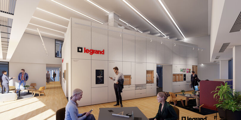 Aménagement du showroom Legrand à Bagnolet