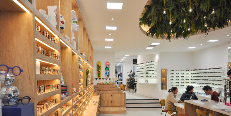Codesign pour la rénovation d'un magasin d'optique