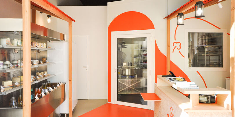 Design de la Laiterie Boutique d’Anaïs