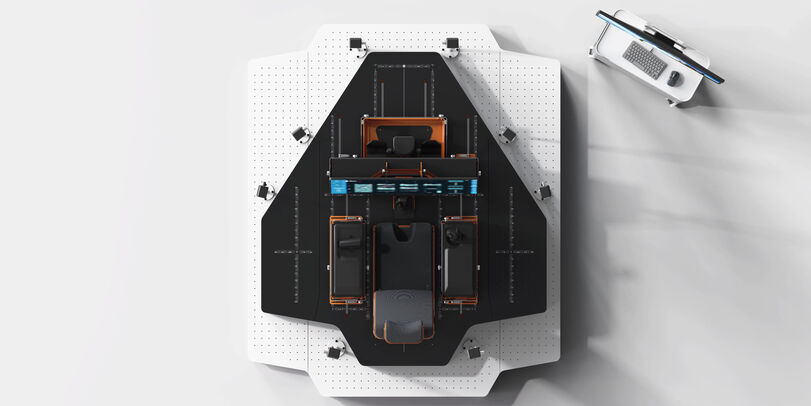 Banc de prototypage VR cockpit Thales