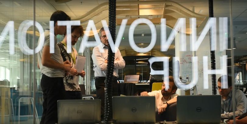 Space planning d'espace de travail Innovation Hub / Thales