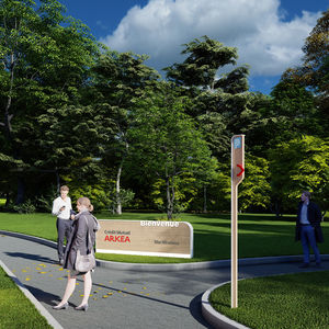 Design signalétique pour un groupe bancaire mutualiste