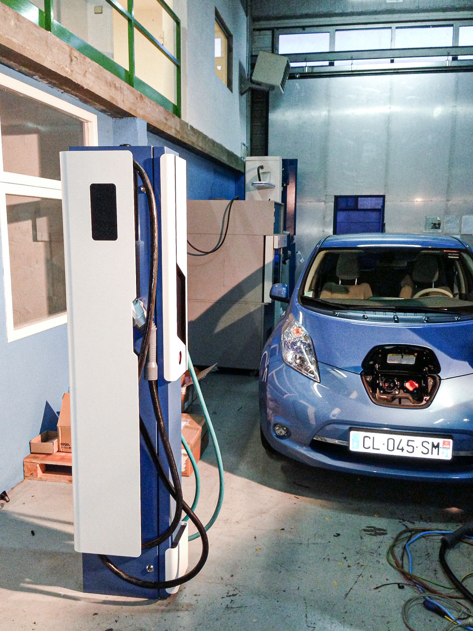 conception bornes de charge