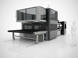 Design industriel d'une machine outil : découpeur laser d'airbag (photo 3)