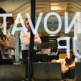 Space planning d'espace de travail Innovation Hub / Thales