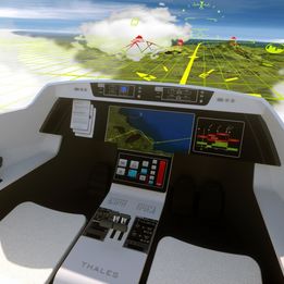 Réflexion prospective de l'aéronautique - cockpit de demain