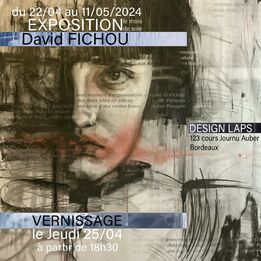 Le mois de soie, une exposition de dessins de David Fichou - Au Design Laps, du 22 avril au 11 mai 2024